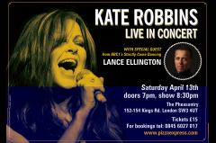 Kate Robbins: Live in Concert & Special Guest from Strictly Come Dancing Lance Ellington image