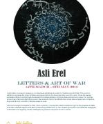 Asli Erel: Letters and Art of War image
