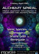 Alchemy Spiral: Shane Gobi, Sonic Species, Outerloperz, Renegade DJ  image