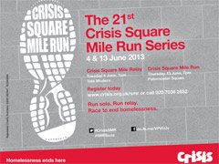 Crisis Square Mile Run  image