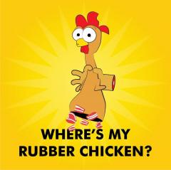 "Where's My Rubber Chicken?"  image