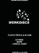 Machine Rituals Present Werkdiscs With Actress, Moire And Special Guest image