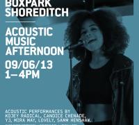 Acoustic Afternoon at Boxpark  image