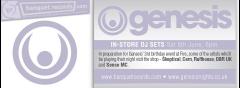 Genesis Drum & Bass In-Store image