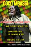 Coco Mbassi  Live Jazz / African Roots / Soul image