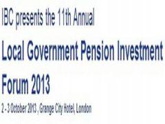 Local Government Pension Investment Forum 2013 image