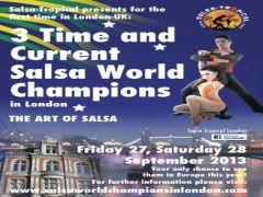 Salsa World Champions in London image