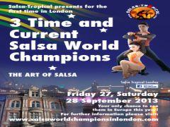 Salsa World Champions in London image