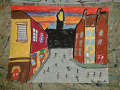 Young artists invited to create giant Lowry landscape with FineArt4Kids image