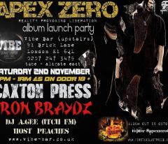 Apex Zero Album Launch Party at Vibe Bar image