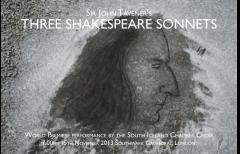 Sir John Tavener and the South Iceland Chamber Choir - Three Shakespeare Sonnets image