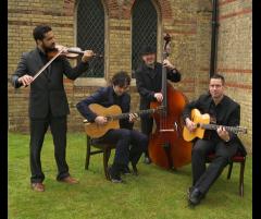 Cordes du Roi Quartet Gypsy Swing with violin image