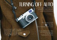 A One Day Photography Workshop - Turning Off Auto image