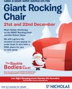 Santa's Giant Rocking Chair image