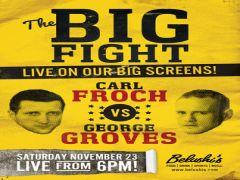 Carl Froch and George Groves Live image