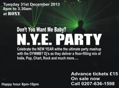 Don't You Want Me Baby NYE Party image