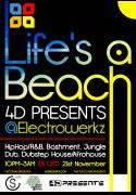 4D Presents - Life's a Beach image