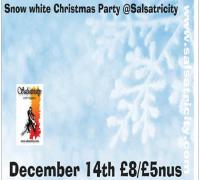 Salsa Kizomba Bachata Reggeaton Snow White Christmas Party image