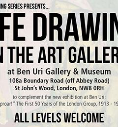 Life Drawing in the Art Gallery image