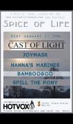 Cast Of Light, Joymask, Hanna's Marines, Bamboo & Co, Spill The Pony image