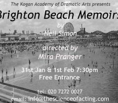 Brighton Beach Memoirs by Neil Simon, directed by Mira Pranger image