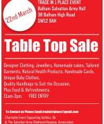 Table Top Sale Charitable Event image