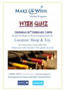 Wish Quiz in aid of Make-A-Wish Foundation UK image