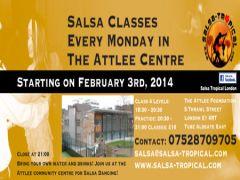 Salsa-tropical Class and Social on Mondays image