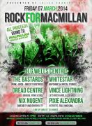 Rock For Macmillan - The Bastards - Whitestar - Dread Centre - Vince Lightning image