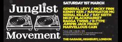 Junglist Movement with General Levy, Micky Finn and more image