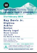 Horizon Festival Launch Party - Roy Davis Jr. Eliphino. image