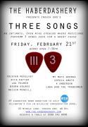 Charity Open Mike Three Songs Music Evening In Crouch End image