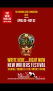 Write Here…Right Now, New Writers Festival image