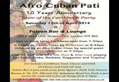 Afro Cuban 10th Anniversary Party image