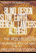 NXI Thursty Thursday presents: Blind Design, Slow Earth, Bengal Lancers, Altrego, Plus more tba image