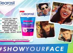 Clearasil #Showyourface event image
