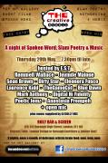 The Creative Bubble - A Night Of Spoken Word, Slam Poetry And Music image