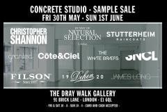 Concrete Studio Sample Sale image