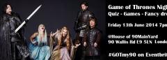 Game of Thrones Night - Quiz, Games, Fancy Dress image