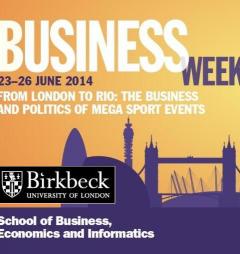 Business Week: From London To Rio - The Business And Politics Of Mega Sport Events image