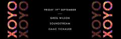 Greg Wilson + Soundstream + Isaac Tischuer image