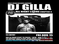 All Night Long Chapter 3 With First Word Records Founder DJ Gilla image