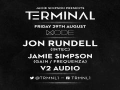 Jamie Simpson Presents: Terminal with Jon Rundell & V.2 Audio image