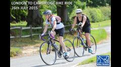London to Cambridge bike ride image