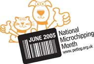 National Microchipping Month image