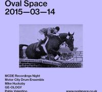 Oval Space Music presents MCDE Recordings Night image