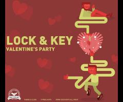 Valentine's Lock & Key Party Bar Crawl  image
