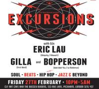 First Word presents Excursions with Eric Lau, Gilla & Bopperson image
