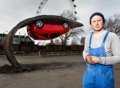 ‘Alex Chinneck for Vauxhall Motors: Pick yourself up and pull yourself together’ image