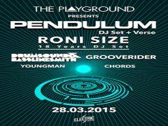 The Playground W/ Pendulum, Roni Size, Grooverider image